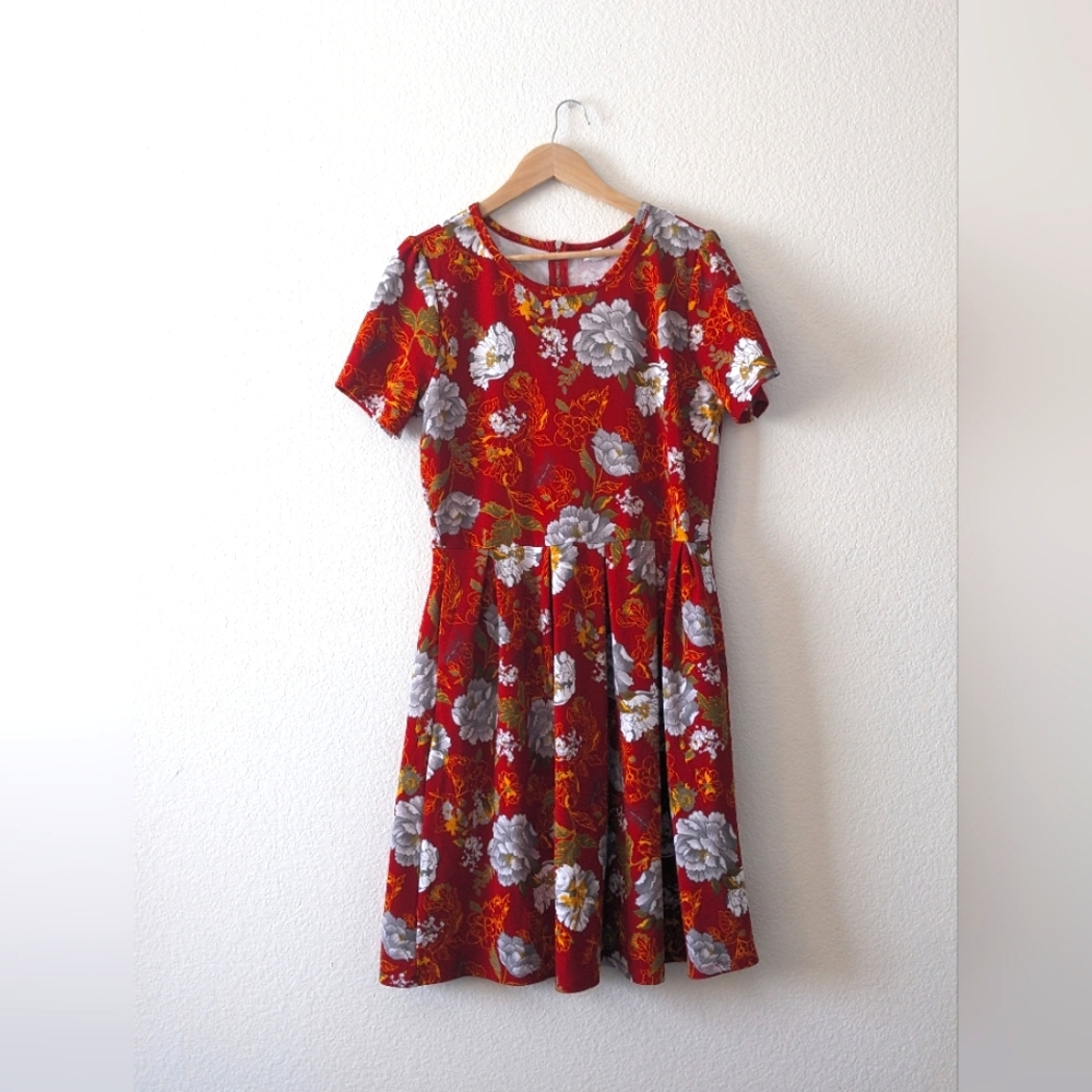 LuLaRoe Amelia dress 2x
